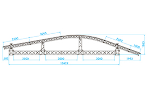 Prolyte CLT Roof 12x10 ( 1210,  1210) - 